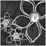 Sterling Silver 'Lotus Flower' Pendants