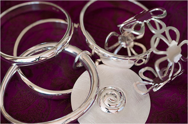 Sterling Silver Pendants & Bracelets
