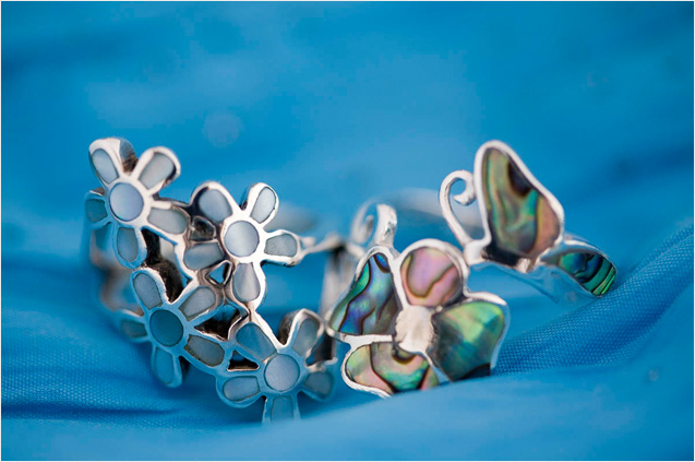 Mother of Pearl & Abalone Rings